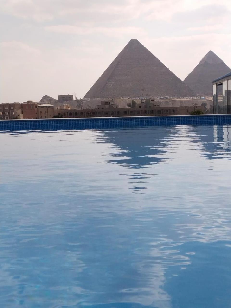 Pyramid Front Hotel Al Kawm al Akhdar Extérieur photo