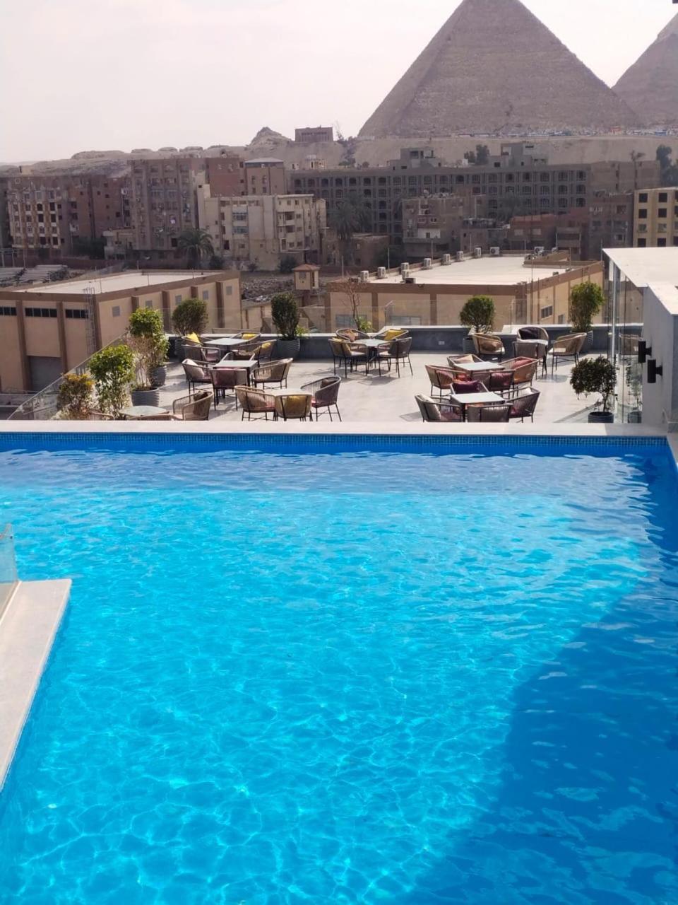 Pyramid Front Hotel Al Kawm al Akhdar Extérieur photo