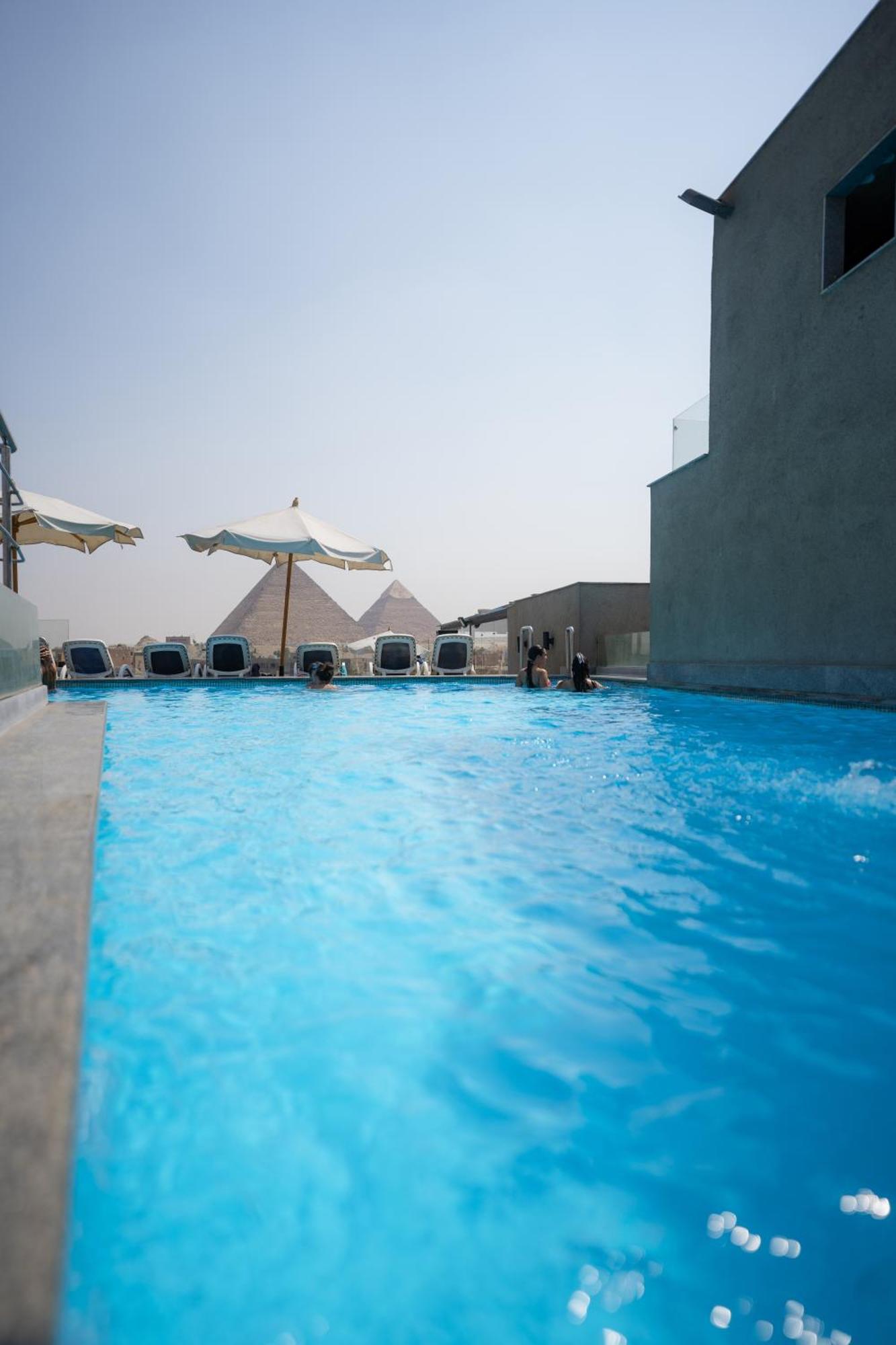 Pyramid Front Hotel Al Kawm al Akhdar Extérieur photo